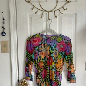 Vintage D&G Women's Groovy Mesh Top
